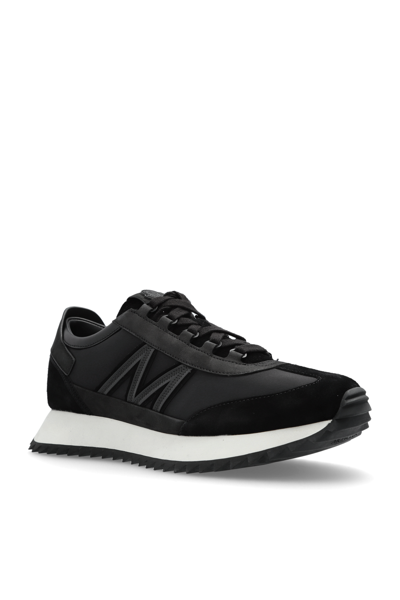 スニーカー MONCLER Moncler Pacey2 Sneakers (K209A4M00210 M7280 04A) Black Pacey2 Suede & Nubuck Sneakers - Sneakers for Men
